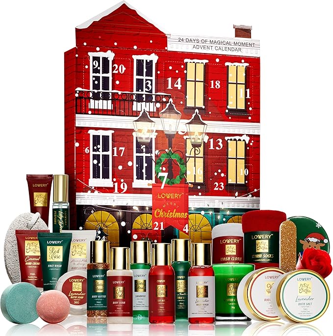 Advent Calendar 2025 Adult Women ??24pc Beauty & Spa Christmas Advent Calendar for Teen Girls