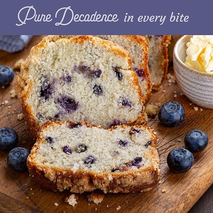 Sweet Logic Keto Baking Mix - Blueberry Muffin - Gluten-Free - Dairy Free - Diabetic-Friendly