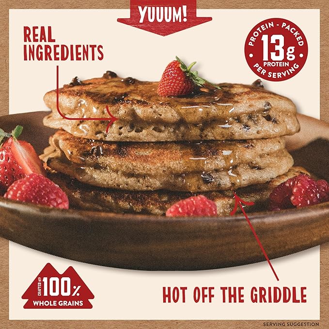 Kodiak Cakes Power Cakes, Pancake & Waffle Mix, Chocolate Chip, High Protein,100% Whole Grains