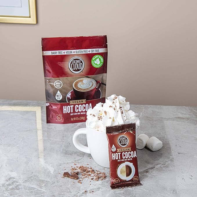 Coconut Cloud: Dairy-Free Instant Hot Cocoa Mix | Vegan, Natural, Delicious, Creamy Chocolate (Made