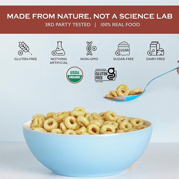 Lovebird Healthy Cereal That Actually Tastes Good - Organic & 100% Real Food, No Refined Sugar &