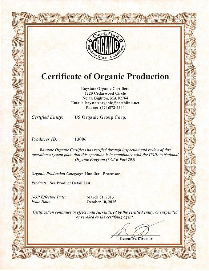 US Organic 100% Pure Frankincense (Boswellia Carteri) Essential Oil - Sourced from The Horn of