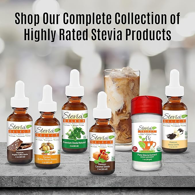 Stevia Select Maple Flavored Liquid Stevia ??Zero Calorie Coffee, Tea, Drink & Baking Sweetener