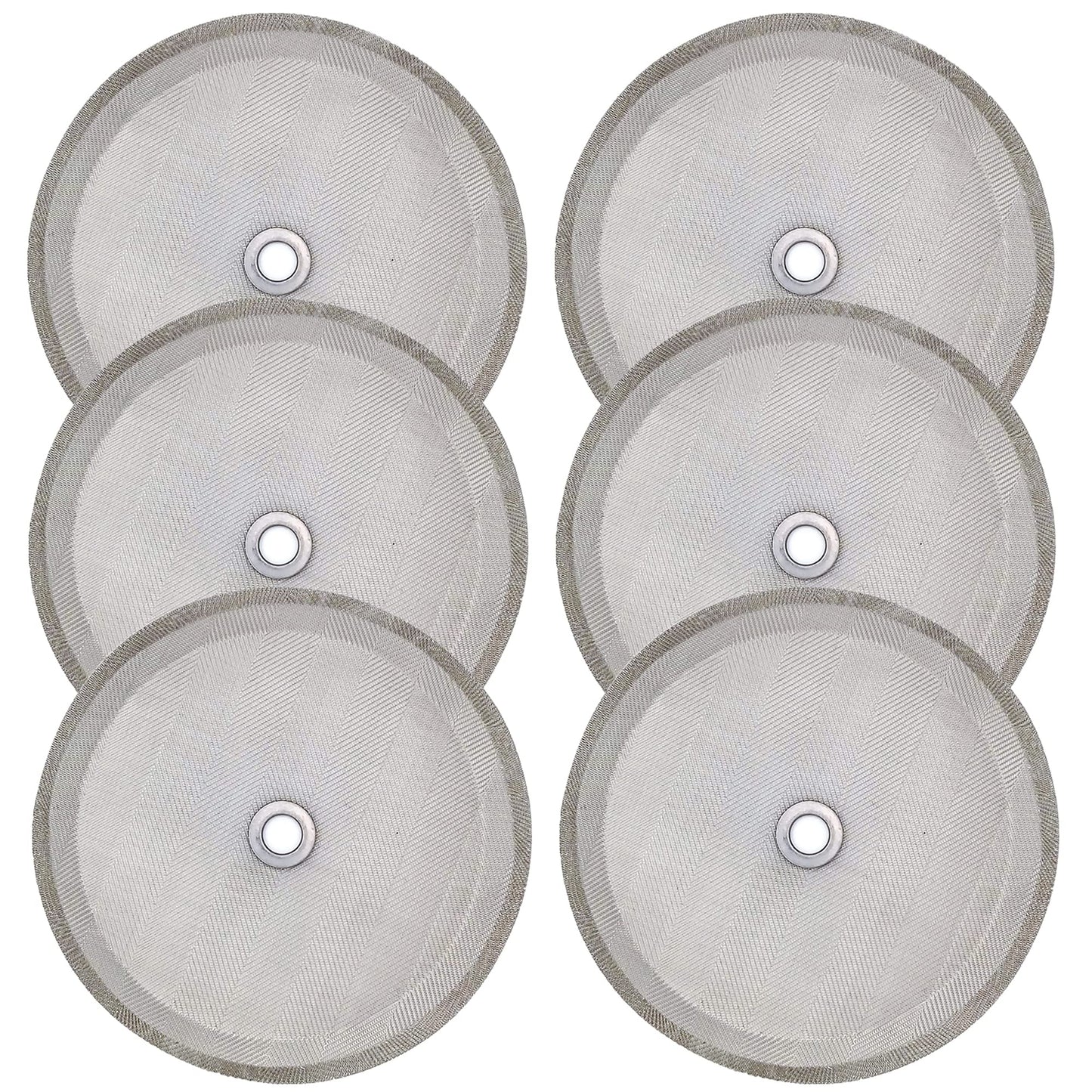 Ruilida 6pcs French Press Filter Screen - Universal 1000 ml, 34 Oz, 8 Cup Coffee Makers and Tea
