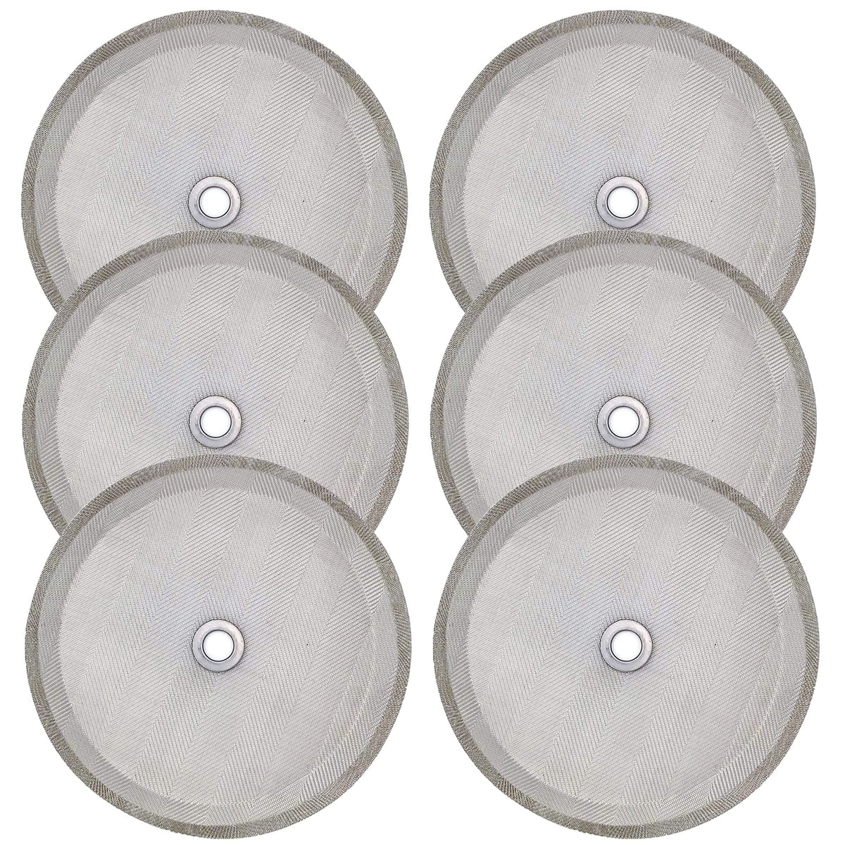 Ruilida 6pcs French Press Filter Screen - Universal 1000 ml, 34 Oz, 8 Cup Coffee Makers and Tea