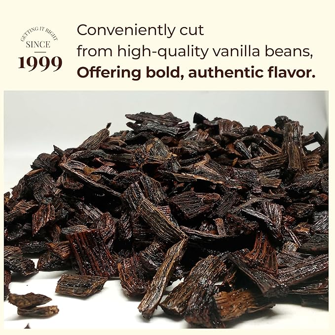 1 lb Vanilla Bean Splits, Cut From Whole Extract Grade B VanillaBeans For Making Vanilla Extract |