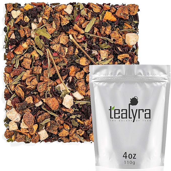 Tealyra - Watermelon Mint Agua - Honeydew Melon - Hibiscus - Peppermint - Herbal Fruity Loose Leaf