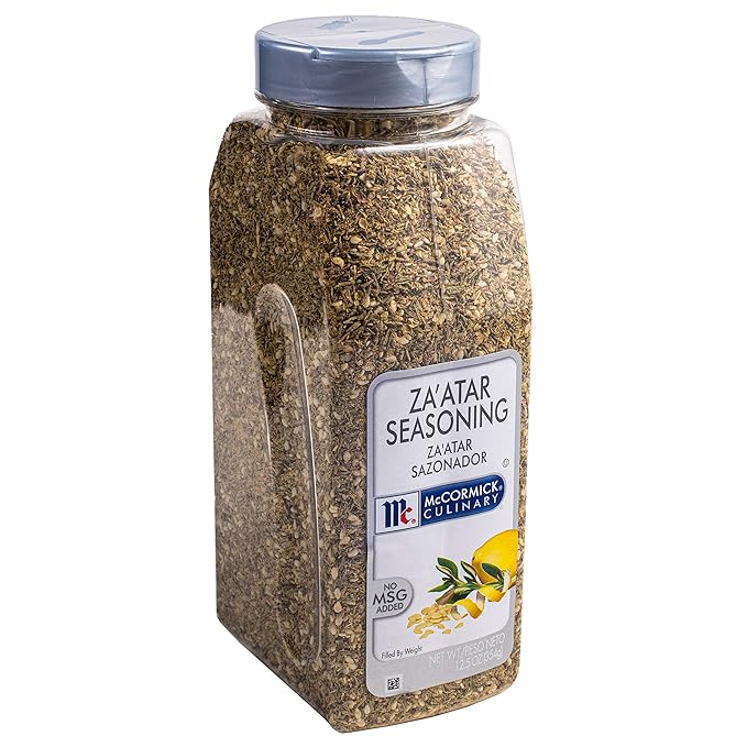 McCormick Culinary Za'atar Seasoning, 12.5 oz - One 12.5 Ounce Container of Zaatar Seasoning Blend