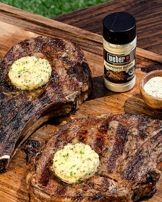 Weber Restaurant Favorites Grilling Spice Set with Roasted Garlic & Herb, Kick'n Chicken, Chophouse