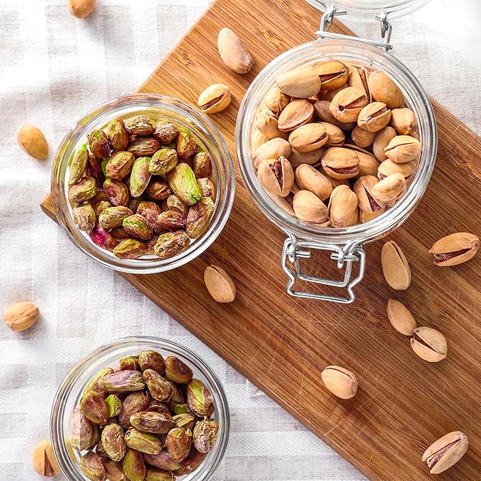 Yupik Dry Roasted Unsalted Pistachios, In Shell, 2.2 lb (35.3 oz), Gluten-Free, Kosher, Crunchy