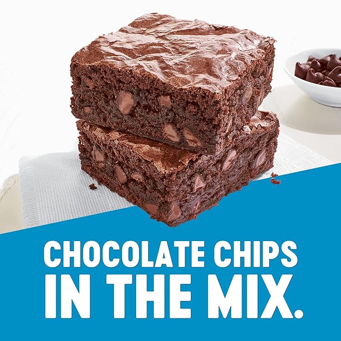 Krusteaz Gluten Free Baking Mix, Double Chocolate Brownie Mix, Gluten Free with No Artificial