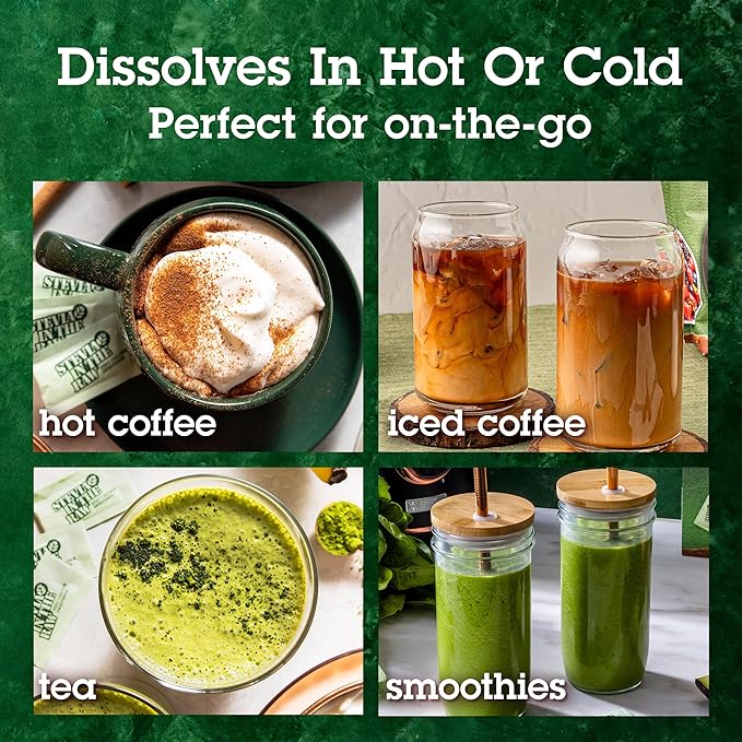 Stevia In The Raw, Plant Based Zero Calorie, Sugar Substitute, No Erythritol, Sugar-Free Sweetener