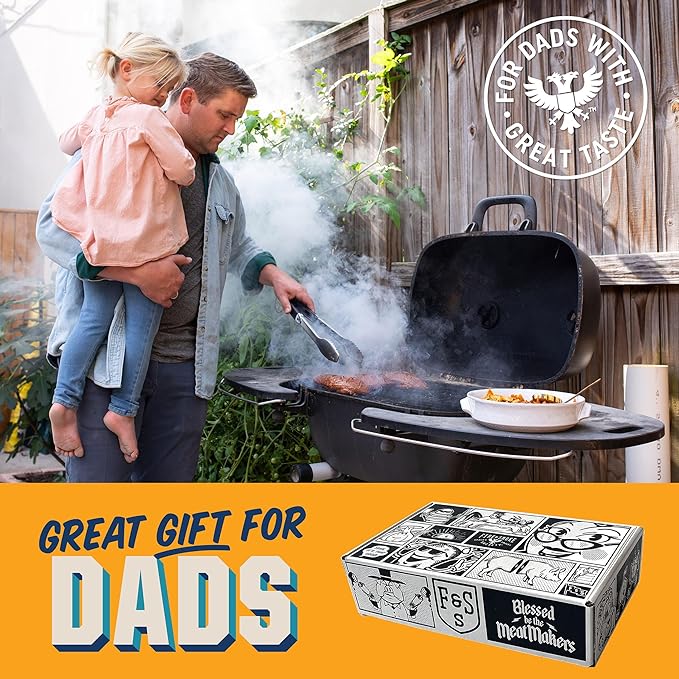 Fire & Smoke Society Meat & Potatoes Seasoning Variety Pack | BBQ Rubs, Gifts for Men, Fathers Day