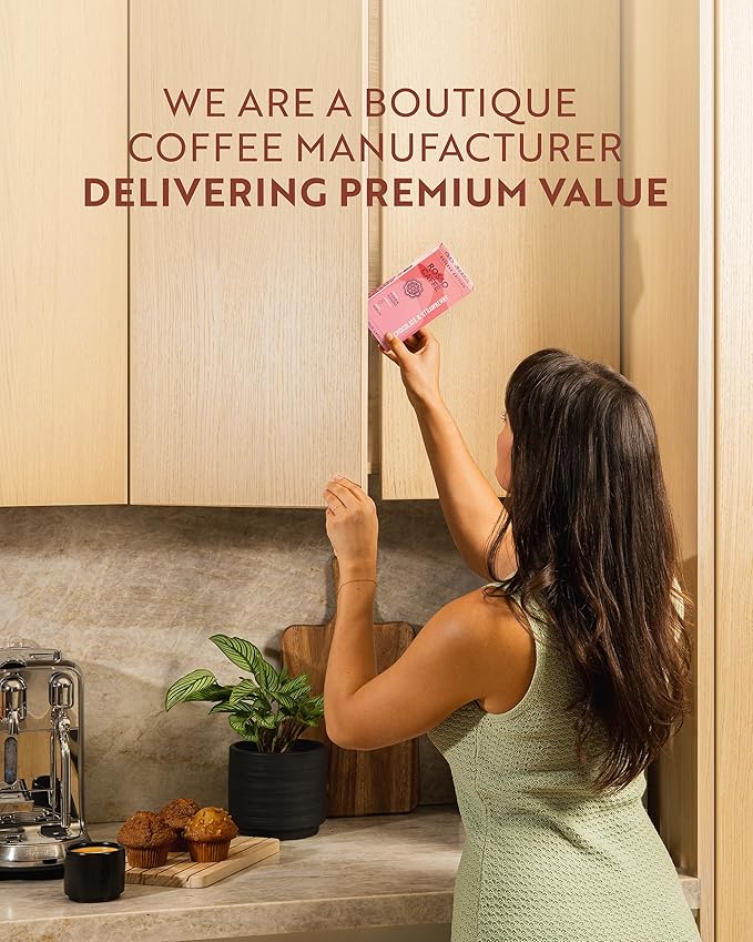 ROSSO CAFFÈ Espresso Coffee Pods for Nespresso Original Machines - 80 Capsules Flavored Pack, 4
