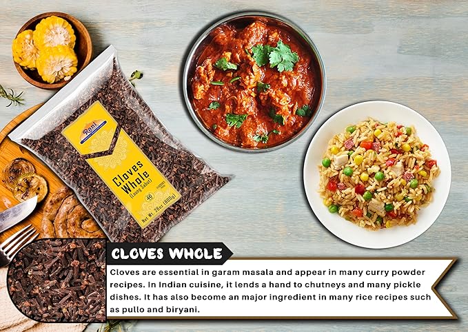 Rani Cloves Whole (Laung) 28oz (800g) Great for Food, Tea, Pomander Balls and Potpourri, Hand