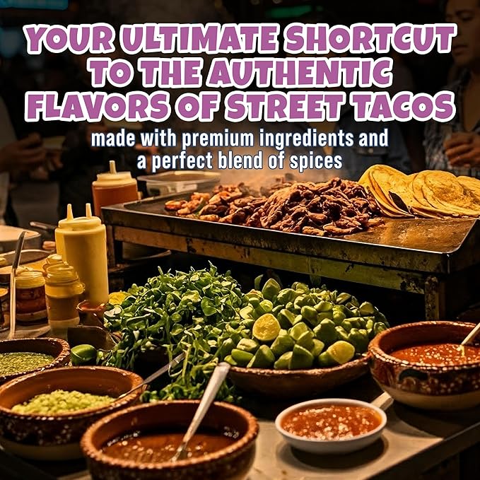 Ortega Street Taco Seasoning Mix, Spicy Chicken Taco, 1 Ounce