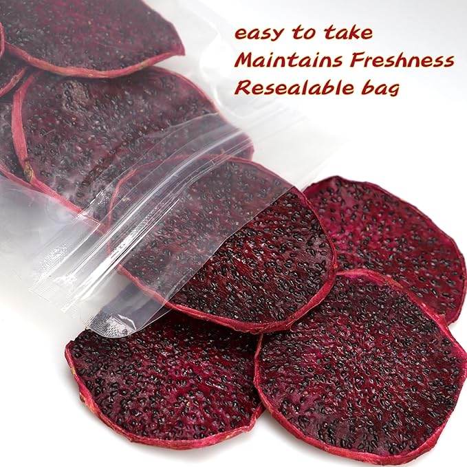 iGAOZM Dried Dragon Fruit,8.8oz/250g,Dragon Fruit Dried,No Sugar added,Soft and Chewy Bulk