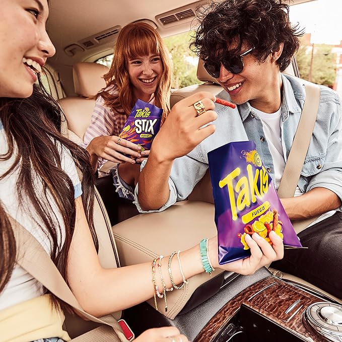 Takis Fuego 40 pc / 1 oz Multipack - Hot Chili Pepper & Lime Flavored Extreme Spicy Rolled Tortilla