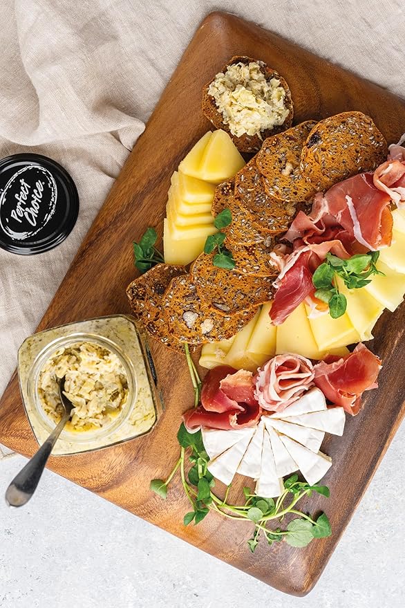 Perfect Choice Artichoke Bruschetta - Delicious Bruschetta Bread Spread - Ready-to-eat Dip - 9.9 oz