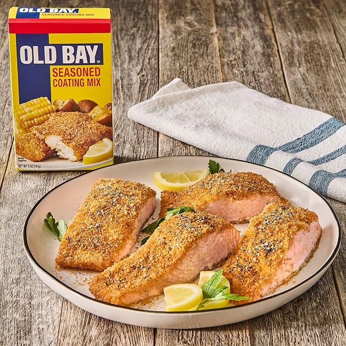 Seasoned Coating Mix Variety Pack, From Popular Brands Lawry??? Frank???RedHot, French??? OLD BAY