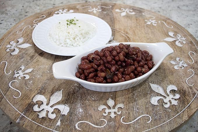 Seasoned Petite Red Beans 16 oz Ragin Cajun (Pack of 12)