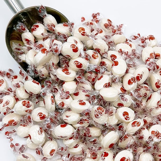 Coconut Hard Candy - 1 Pound Individually Wrapped Candy, Creamy Filled Coconut Candy, Bulk Bag Old