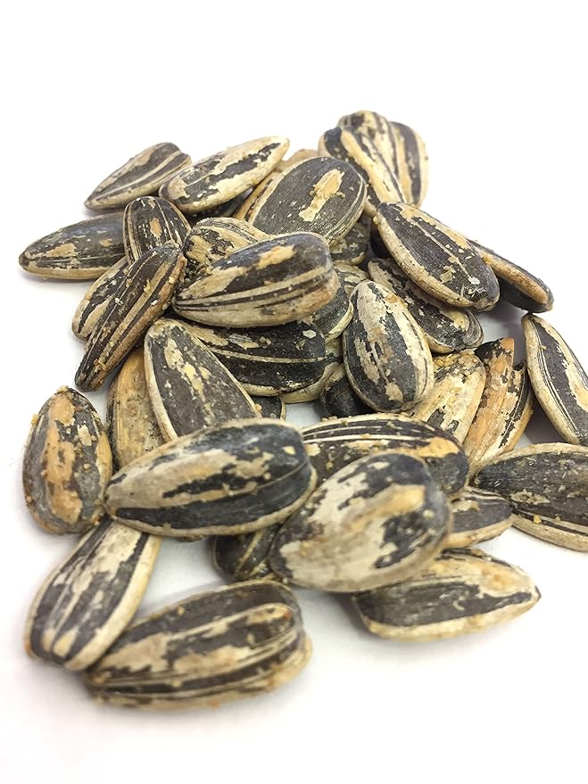 Bricktown Goods Roasted Garlic Flavored Sunflower Seeds - 3 Pack - Boldly Seasoned and Roasted