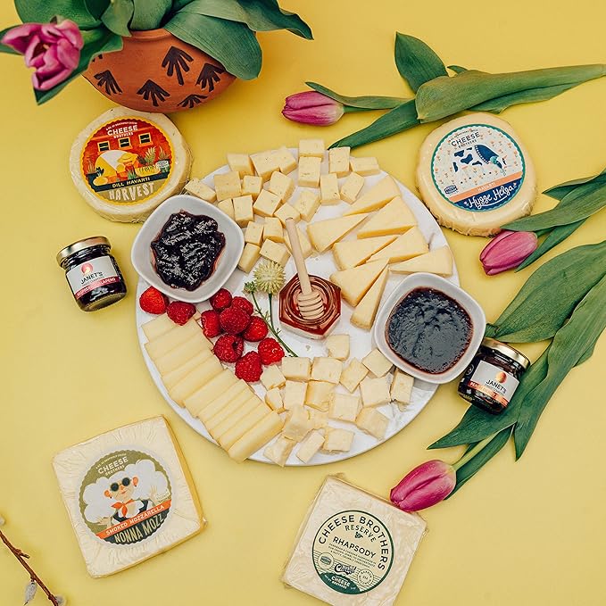 Cheese Bros. "World's Cheesiest Mom" Gift Box | Fresh from Wisconsin | Includes Mozzarella