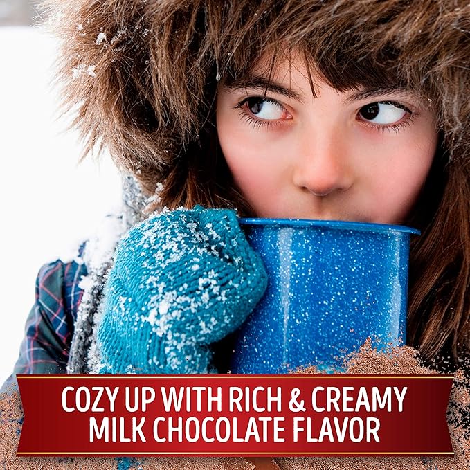 Swiss Miss Milk Chocolate Flavor Hot Cocoa Mix Canister, 38.27 Ounce (Pack of 12)