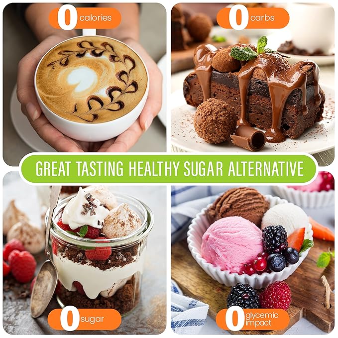 Stevia Select Organic Stevia Powder Sugar Free Plant Based Stevia Sweetener Non GMO Pure Stevia