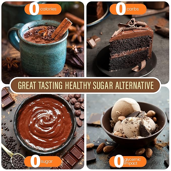 Stevia Select Dark Chocolate Pure Flavored Liquid Stevia ??Zero Calorie Coffee, Tea, Drink & Baking