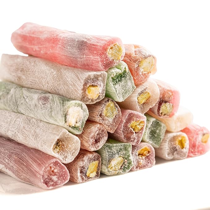 Eastanbul Pistachio Turkish Delight Sticks, 8.8 oz