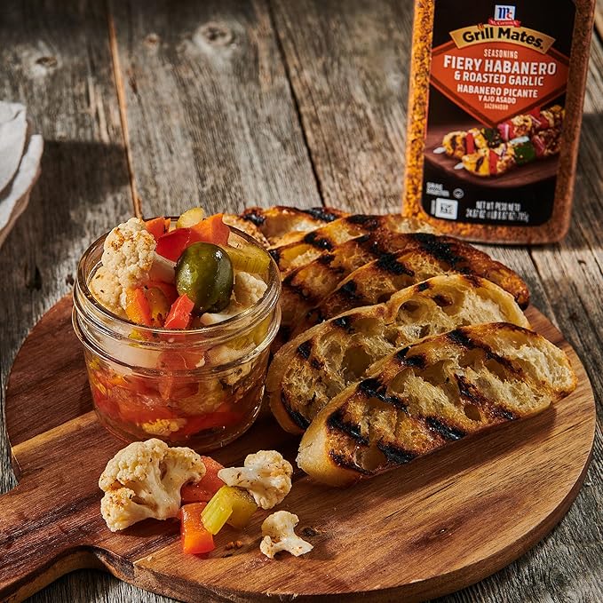 McCormick Grill Mates Fiery Habanero & Roasted Garlic Seasoning, 24.87 oz