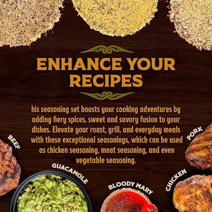 Big Poppa’s Jallelujah Seasoning Set – Gourmet Spice Trio with Jalapeño, Jalapeño Bacon & Lime Rubs