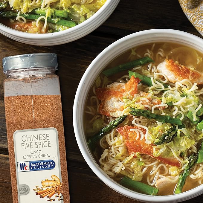 McCormick Culinary Chinese Five Spice, 16 oz - One 16 Ounce Container of Chinese Five Spice Powder