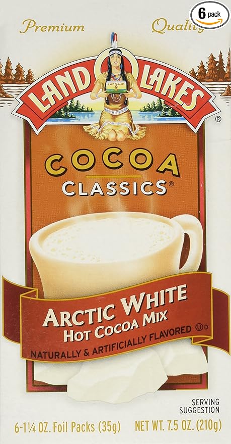 Land O Lakes Cocoa Classics Hot Cocoa Mix Arctic White - (1 Box/6 Packs)