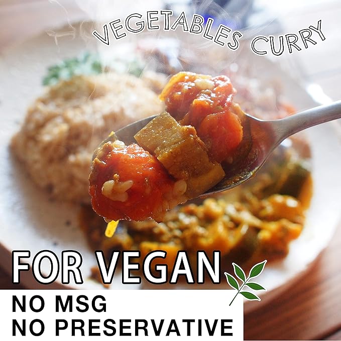 YAMASAN KYOTO UJI Curry - Japanese Food - Vegan Food - Japanese Curry Powder, Plant Based, Gluten