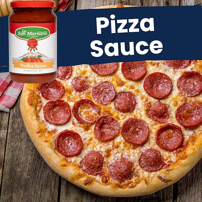 La San Marzano Vodka Sauce, 13 oz, Pasta Sauce Made in Italy, All Purpose Tomato Premium Quality