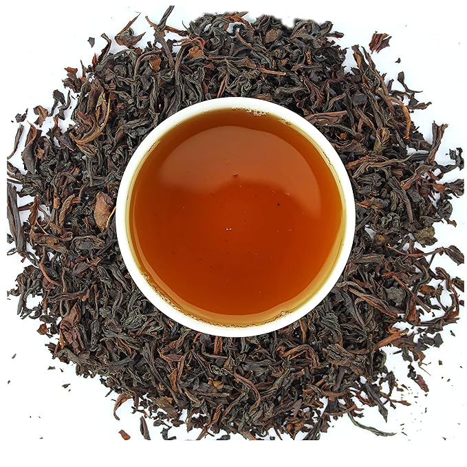 English Breakfast Tea | ORGANIC Ceylon OP grade loose leaf black tea | CRISP, RICH & AROMATIC |