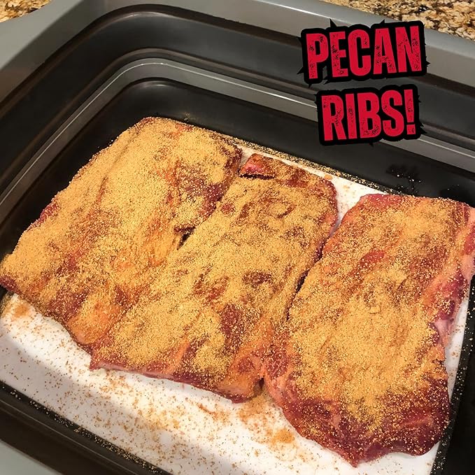 Gourmet Pecan Rub | Pecan BBQ Seasoning Rub for Turkey, Pork, Ribs, Chicken and Salmon | No