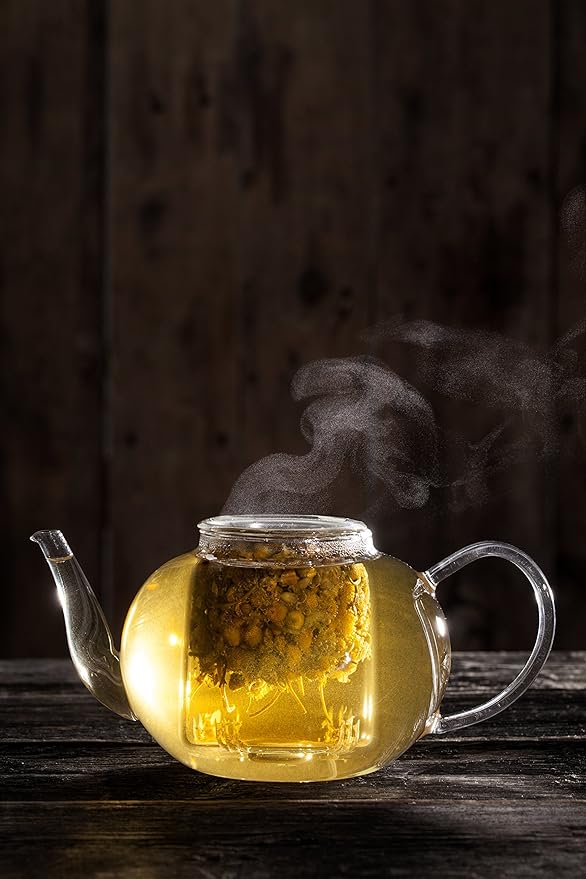Chamomile Tea 1LB (16Oz) 100% CERTIFIED Organic (USDA seal) Chamomile Flowers Herbal Tea