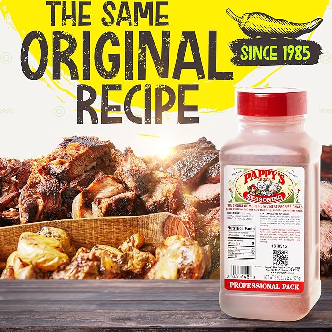 Pappy's Choice Seasoning - Original. All-in-One Gourmet Steak & Meat Rub for Grilling | Perfect for