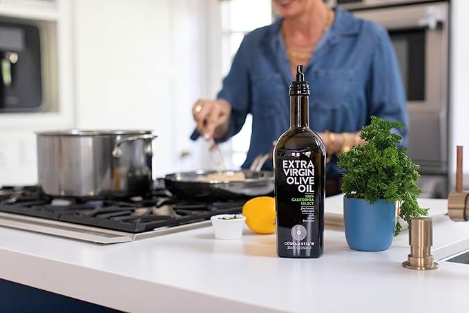 Cobram Estate California Select Extra Virgin Olive Oil - First Cold Pressed, Non-GMO, Keto