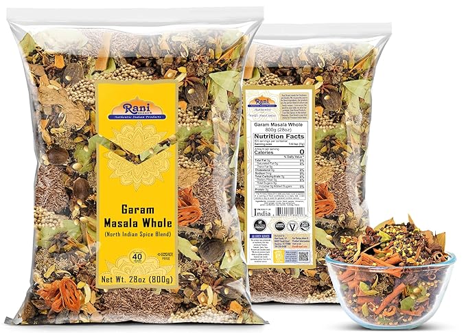 Rani Garam Masala Indian 11 Whole Spices Blend 28oz (800g) ~ All Natural, Salt-Free | Vegan | No