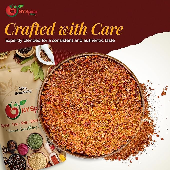 NY Spice Shop Ajika Seasoning - 6 Ounce Natural Blend of Delicious Spices and Seasonings for