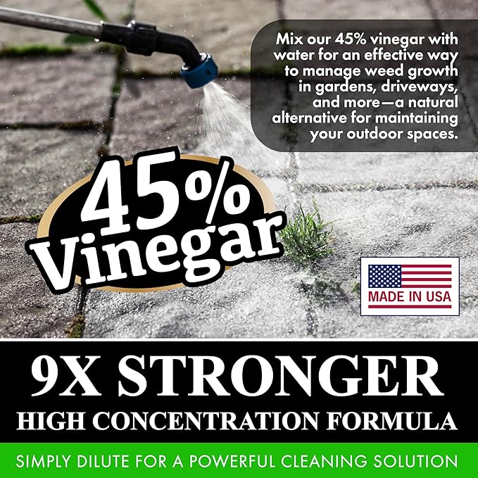 Nature's Freedom 45% Vinegar (2 Gallon)
