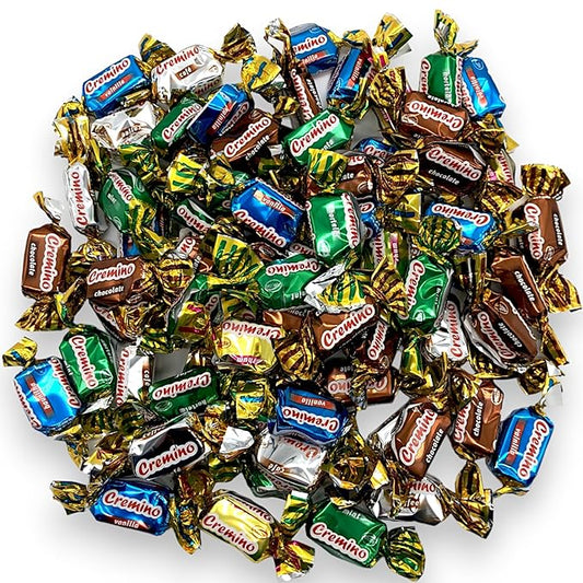 Assorted Toffee Chews-1.5 lbs Chewy Toffee Candy-Individually Wrapped Assortment of Delicious and