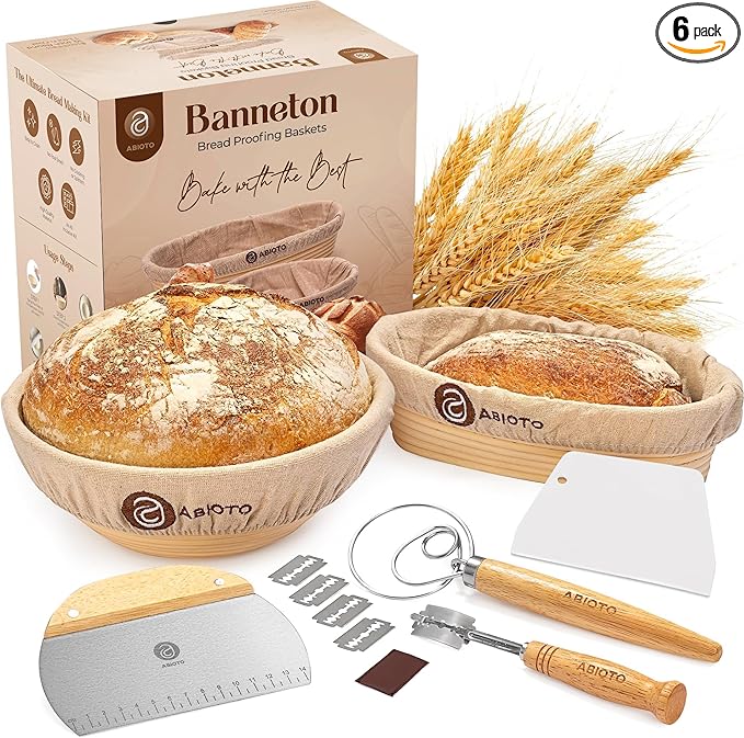 Sourdough Kit with Professional Bread Making Tools - A Complete Sourdough Bread Making Kit