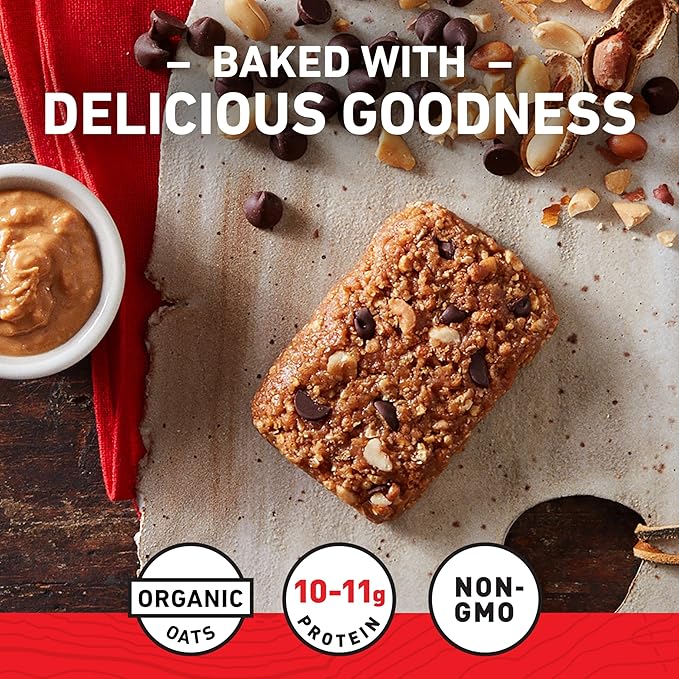 CLIF BAR - Variety Pack - 4 Flavors - Made with Organic Oats - Energy Bars - Non-GMO - Plant Based