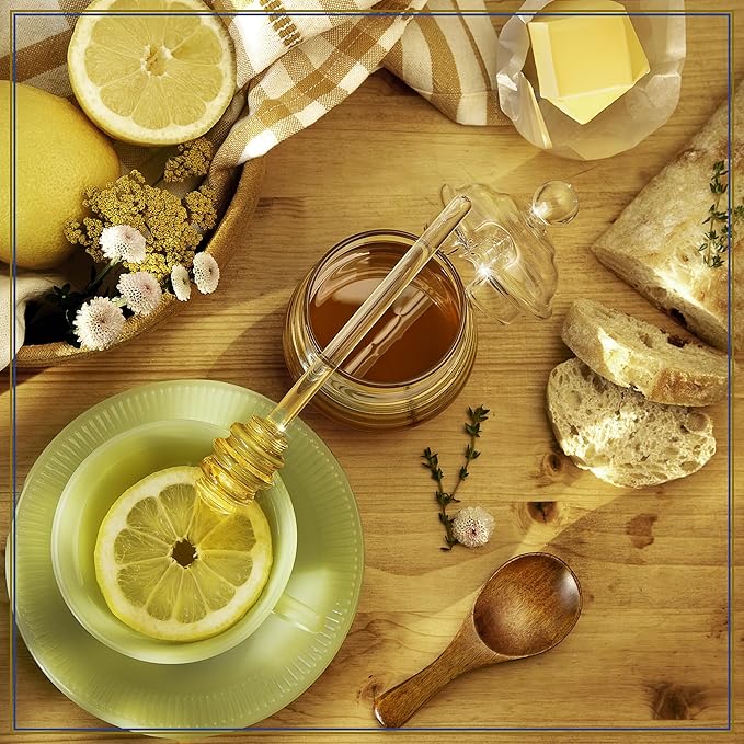 Attiki Pure Greek Honey with Wild Flora and Thyme, Perfect for Baking, Cooking, Lemonade and Tea